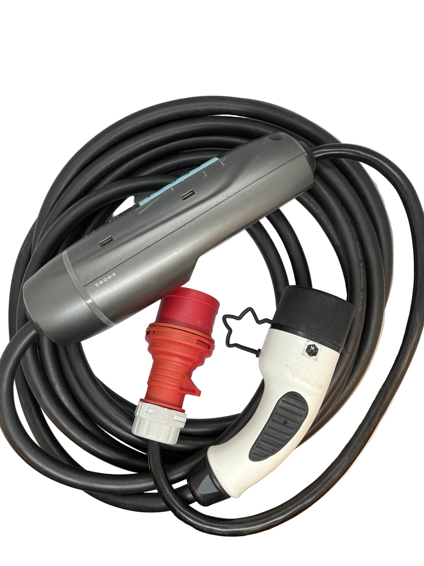 Mode 2 laddkabel, Typ 2, trefas, 400V, 11kW (Bättre begagnad)
