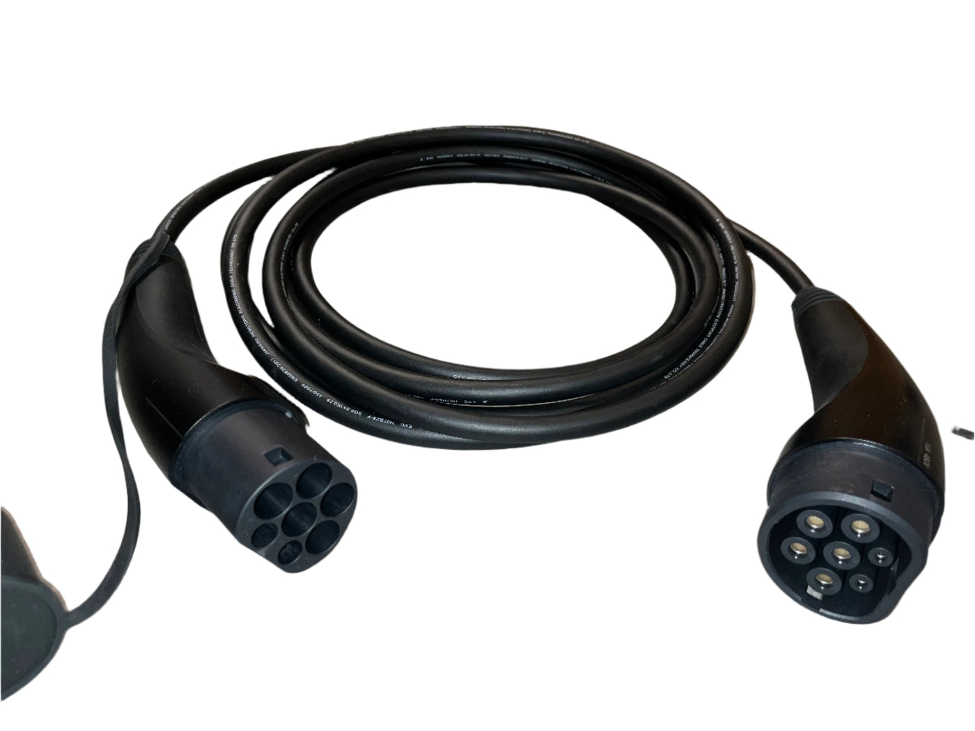 EV Laddkabel, Typ 2, 1-fas & 3-fas,32A, 5 m