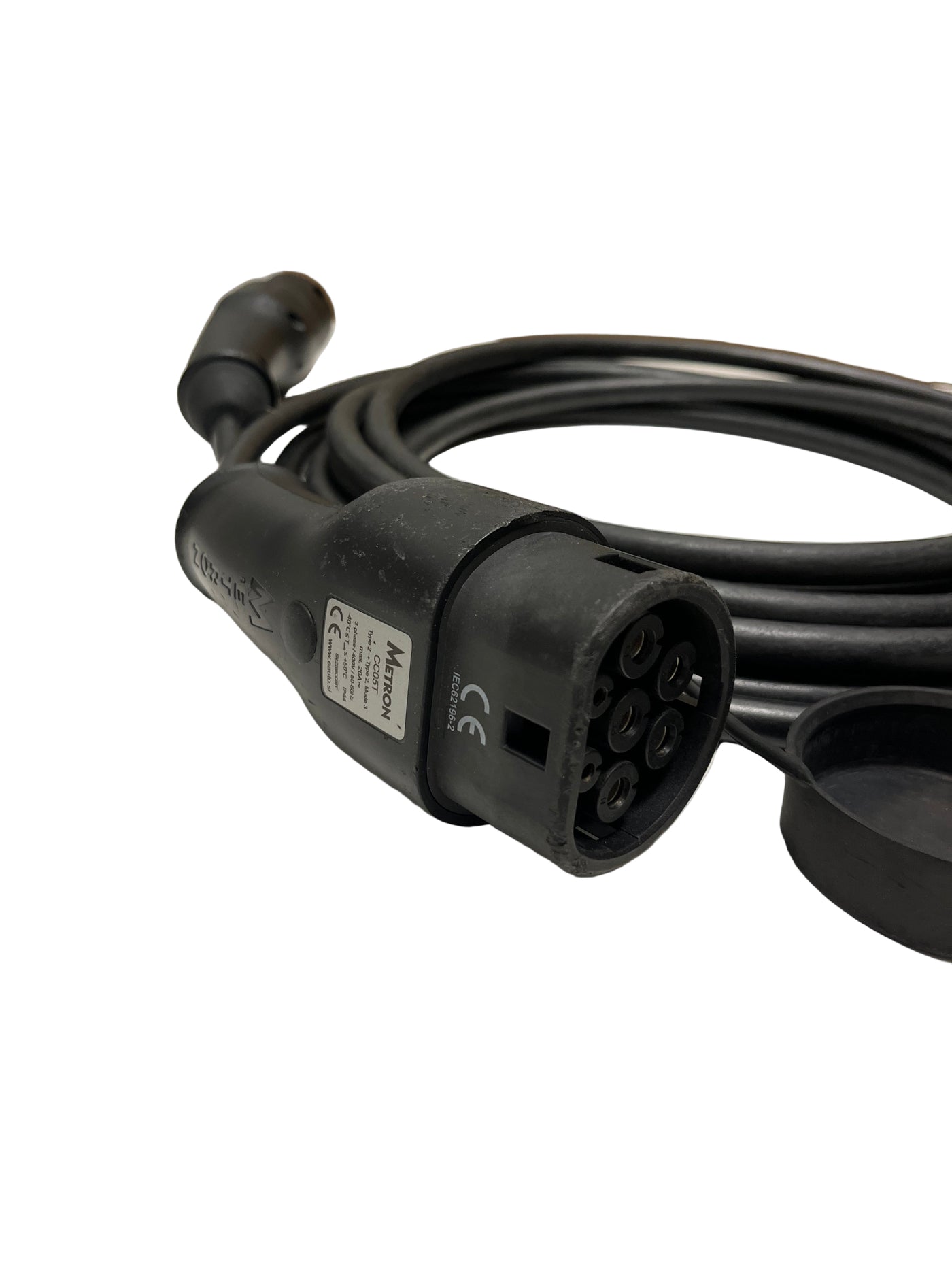 Tesla laddkabel - Typ 2, 16A/32A, 3-fas, 8m (bättre begagnad)