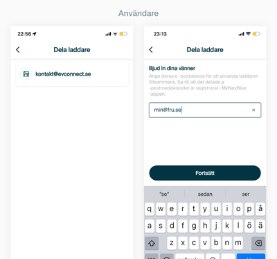 Nexblue app - smart och användarvänlig